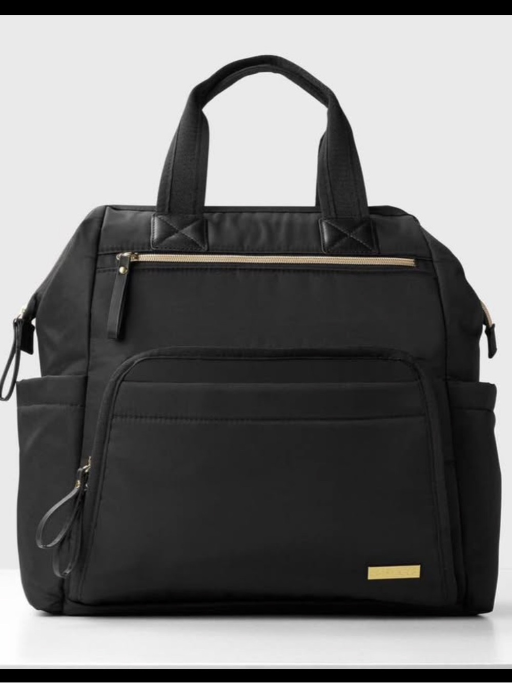 Skip Hop Mainframe Wide Open Backpack Diaper Bag - Black